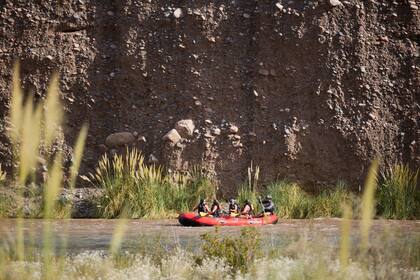 El rafting es la actividad proncipal que se realiza en el Río Mendoza (foto ilustrativa)