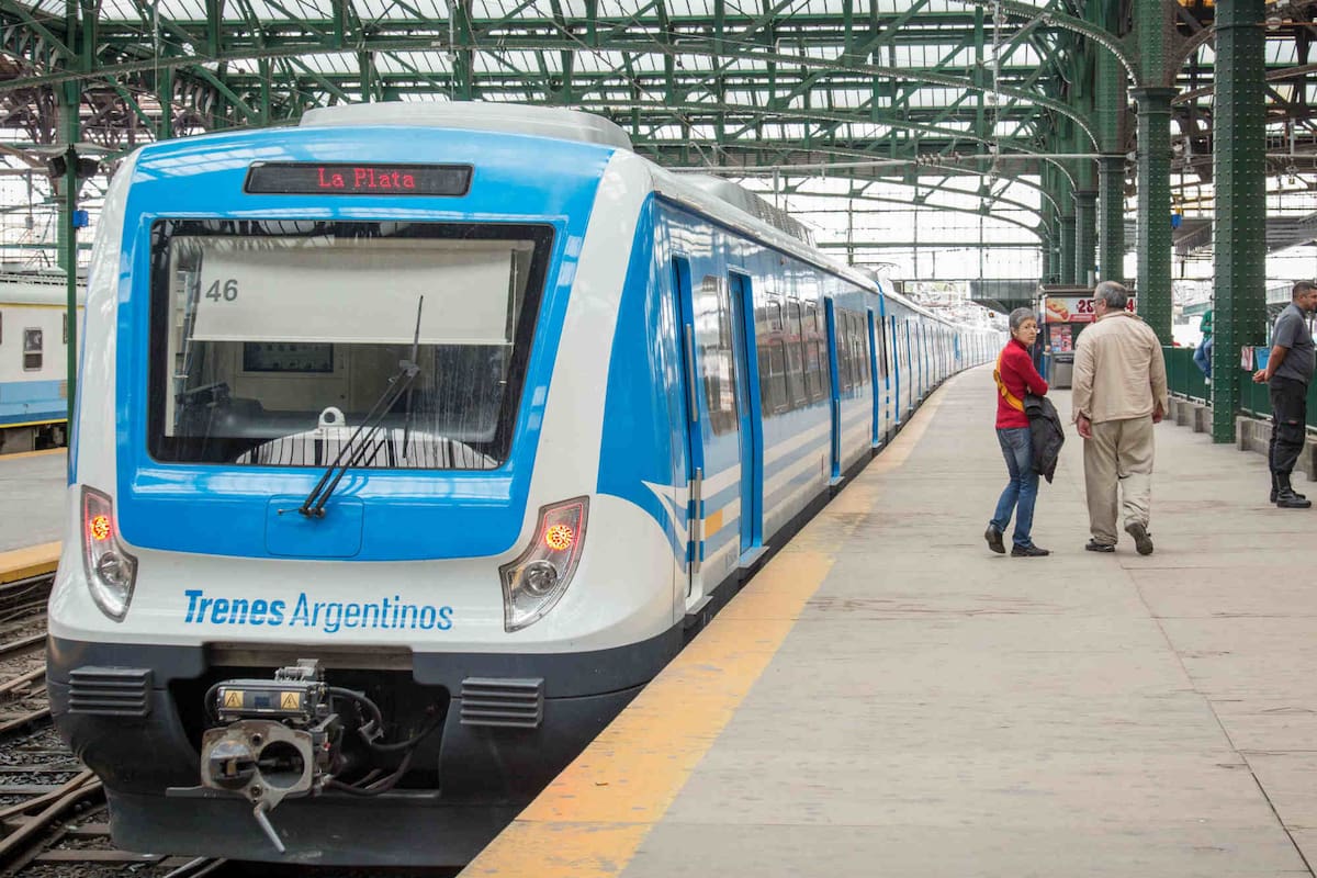 El ramal eléctrico del Roca que une La Plata con Constitución.