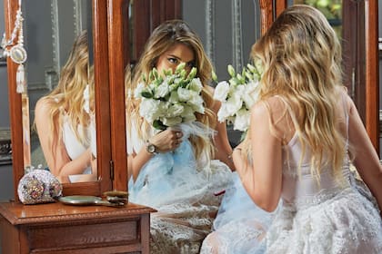 El ramo de novia será obra de la mamá de la maquilladora de Dalma, quien le mandó ya seis opciones para que elija. "El problema es que me gustan todas", contó, ilusionada.