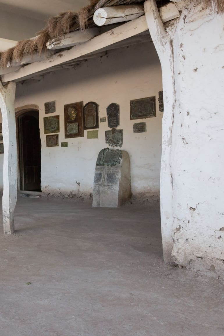 El ranchito escuela donde Sarmiento dio sus primeras lecciones.