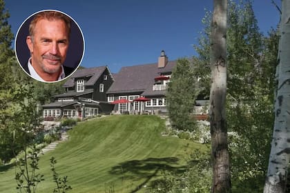 El Rancho Aspen que habita el actor Kevin Costner desde que se separó de su esposa, Christine Baumgartner