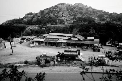 El rancho de Manson, donde vivía "la familia"
