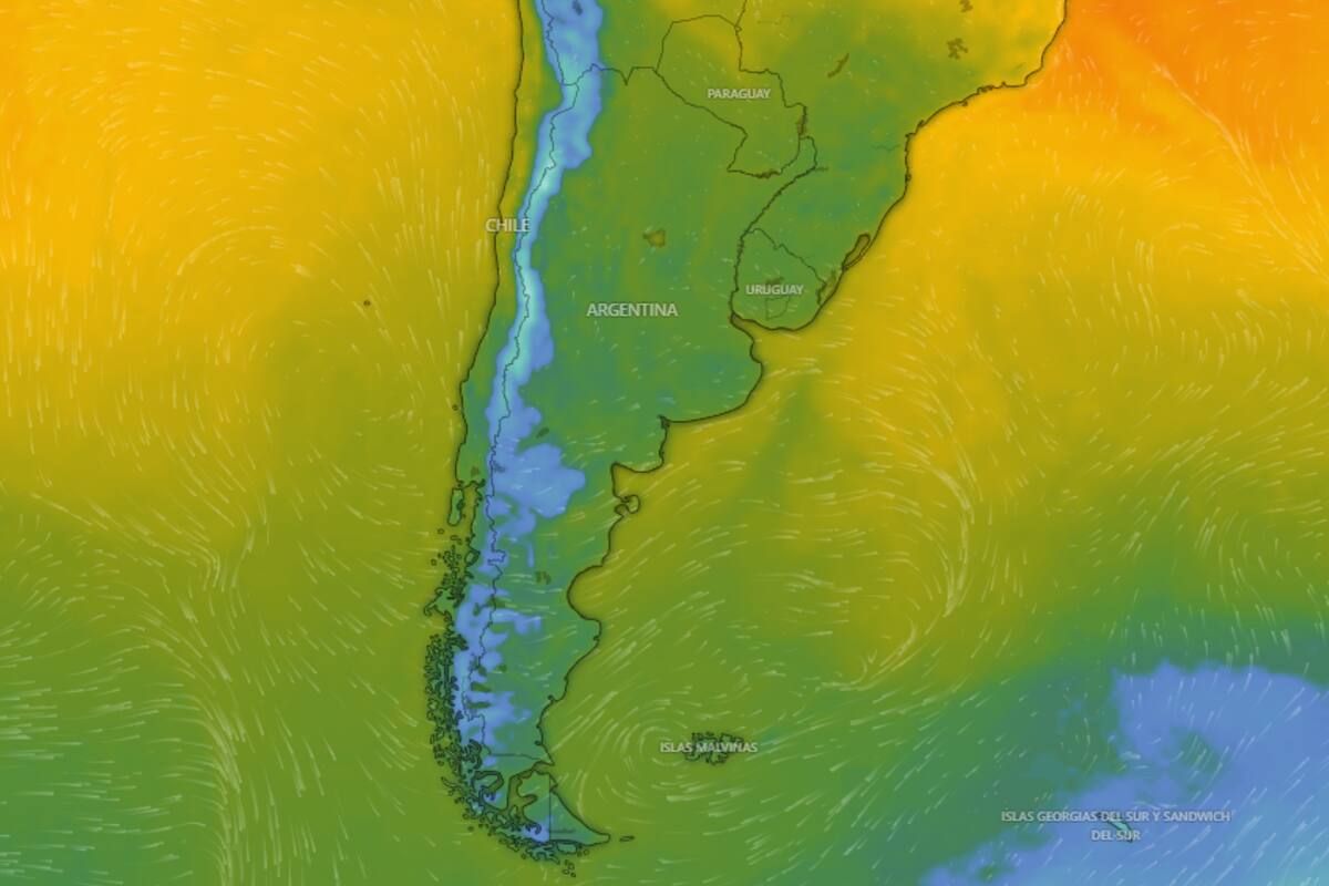 El ranking de las ciudades más frías en la Argentina durante el fin de semana del 31 de mayo