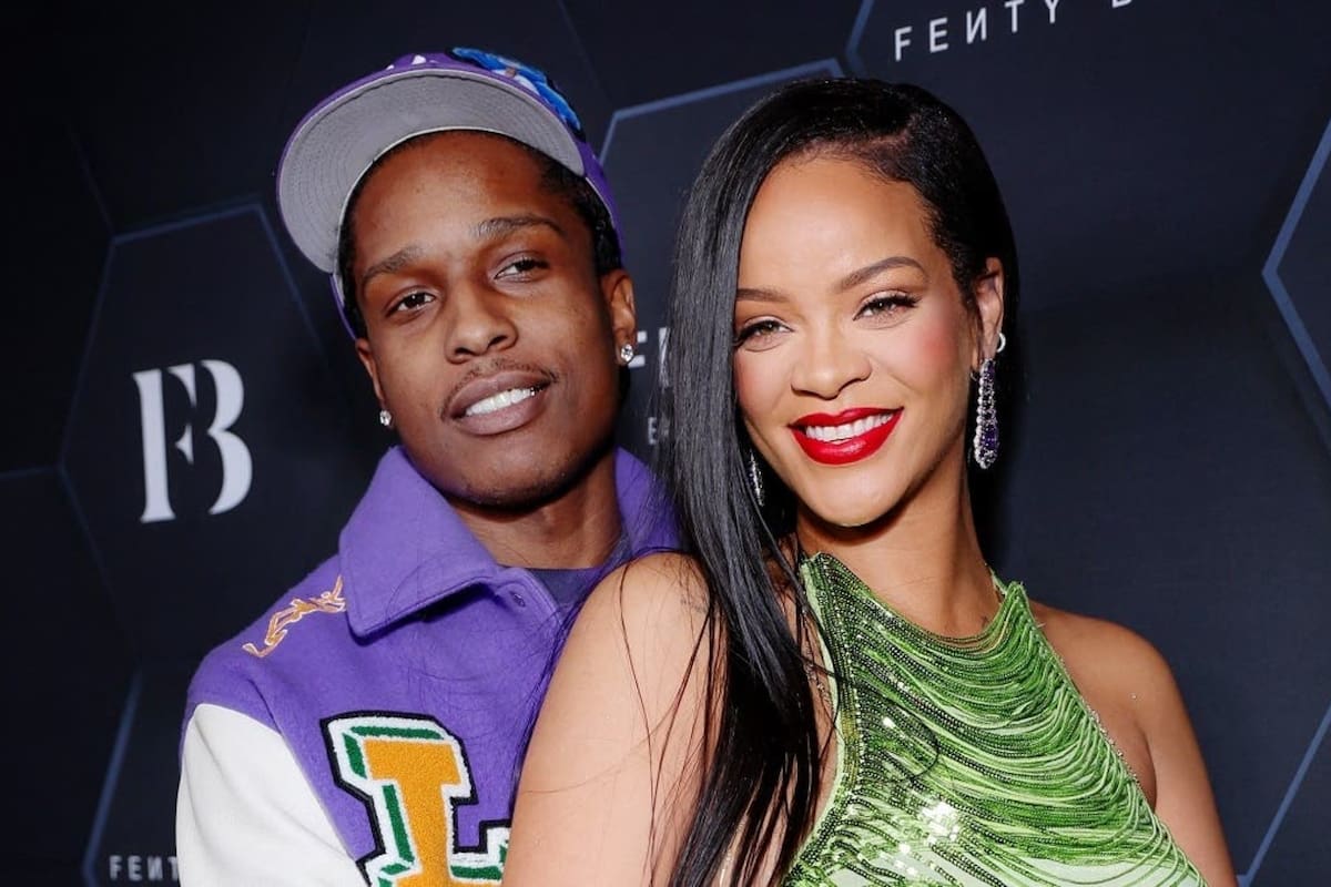 El rapero A$AP Rocky y Rihanna, flamantes papás de un niño