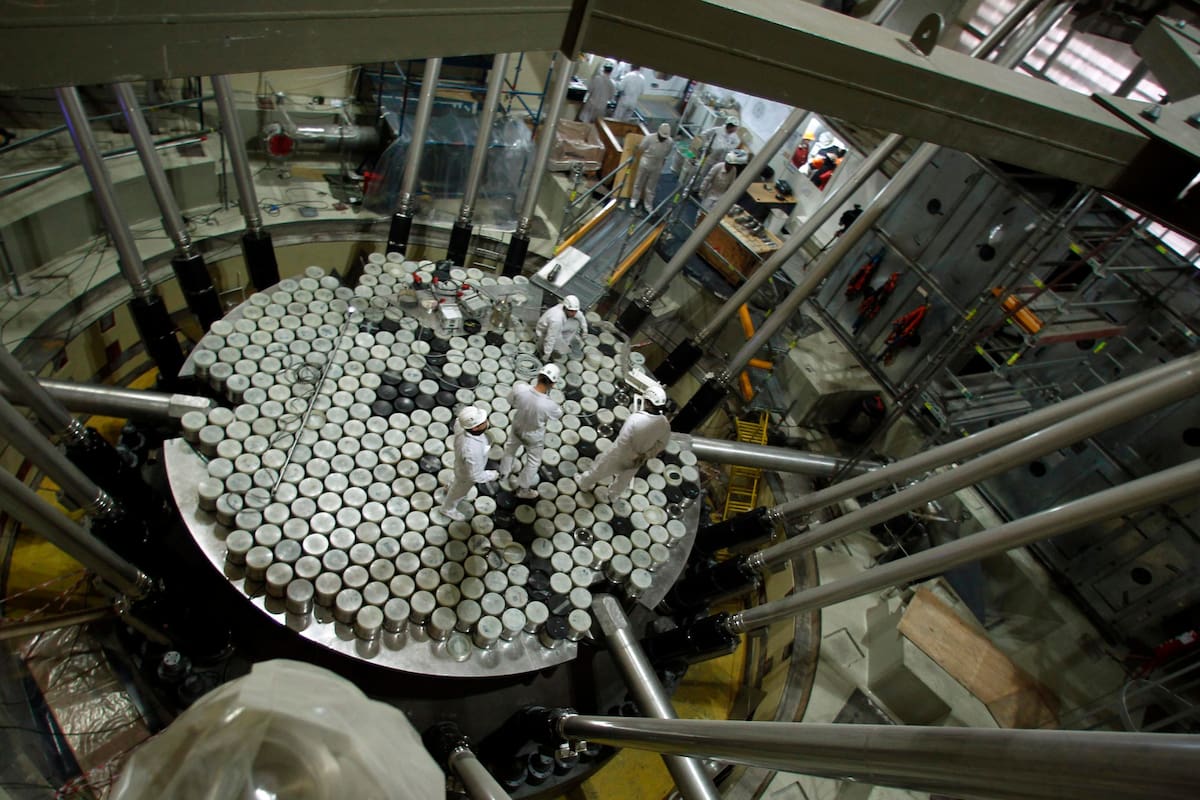 El reactor nuclear de Atucha II