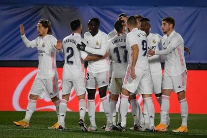 El Real Madrid Celebra en el Alfredo Di Stefano