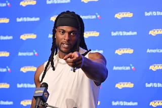 Davante Adams brilla sin Puka Nacua y guía a los Rams a una paliza 28-6 sobre Giants
