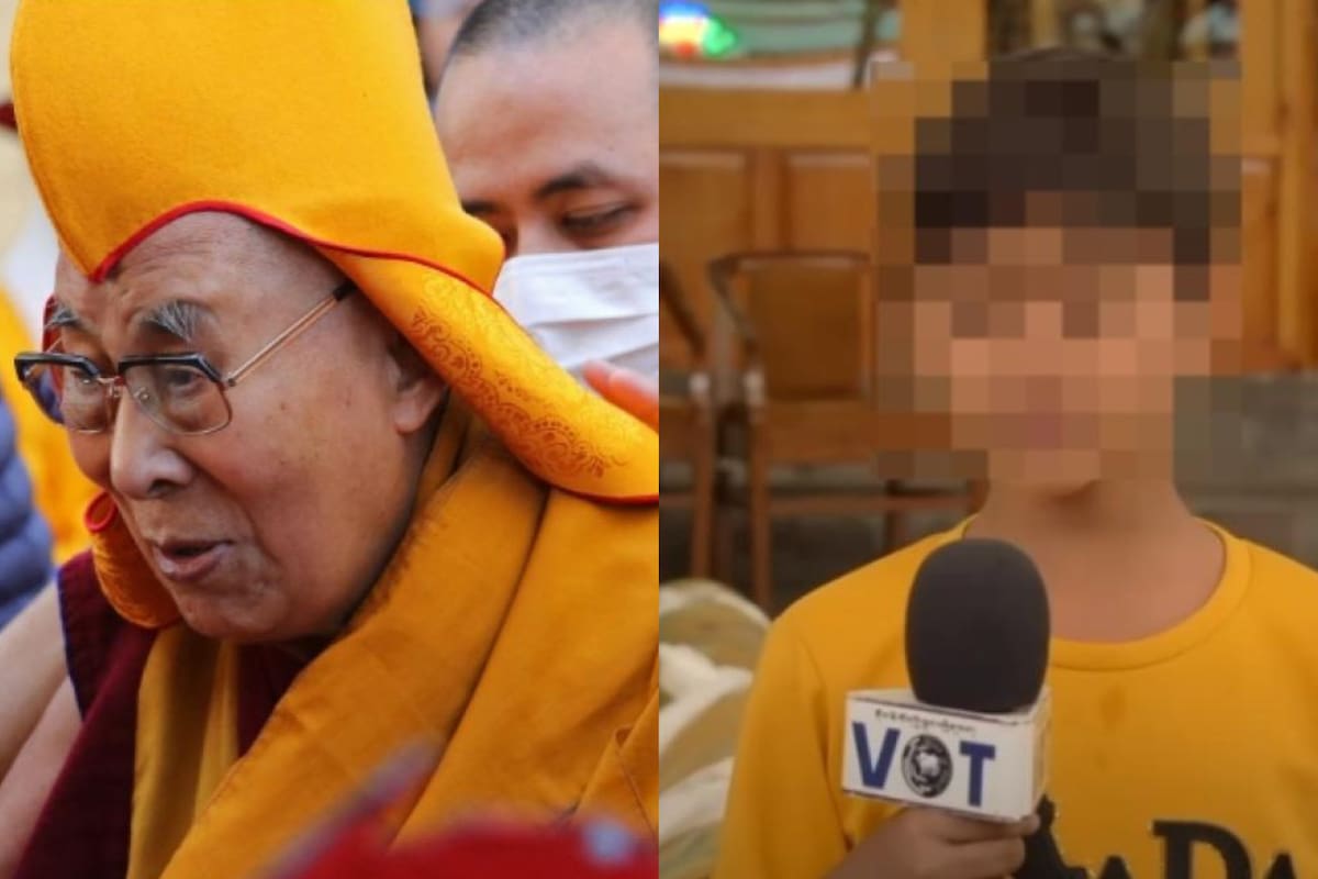 El reciente video del Dalai Lama besando a un menor de edad y pidiéndole "chupar" su lengua causó miles de reacciones (Foto: Voice of Tibet)