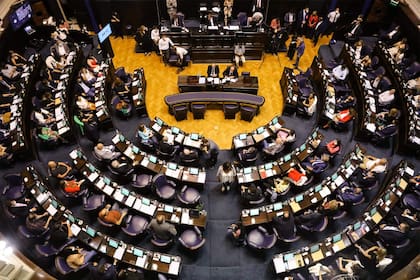 El recinto de la Cámara de Diputados de la Provincia de Buenos Aires