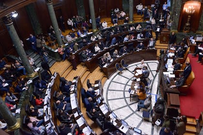 El recinto de la Legislatura porteña