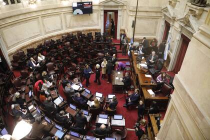 El recinto del Senado