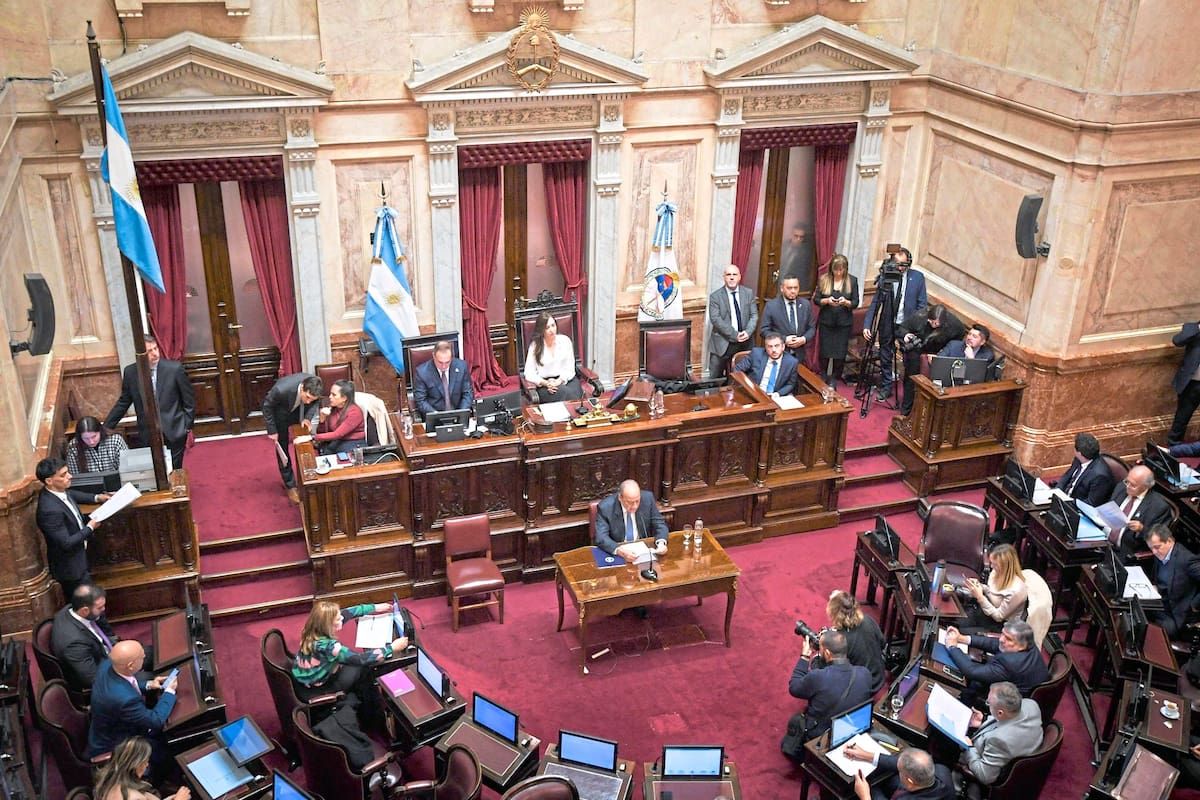 El recinto del Senado