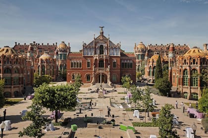 El recinto modernista Sant Pau, en Barcelona