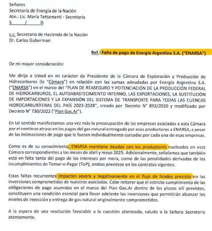 El reclamo se canalizó a través de la CEPH y la CADE, cámaras del sector
