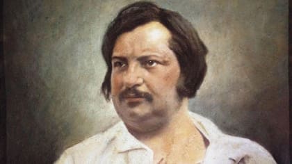 El reconocido novelista y dramaturgo francés, Honoré de Balzac