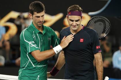El reconocimiento de Djokovic hacia Federer; el serbio admitió que el suizo no estaba al ciento por ciento en lo físico