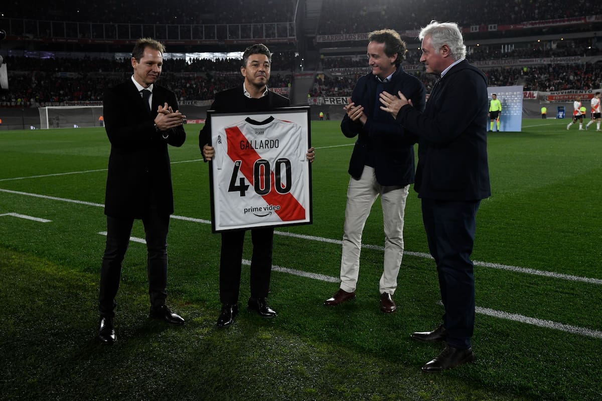 El reconocimiento de los dirigentes de River hacia Marcelo Gallardo y sus 400 partidos como DT millonario