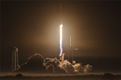 El récord de lanzamientos de una misma empresa actualmente es de SpaceX con 134 en 2024