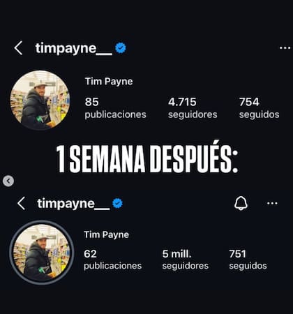 El récord de Tim Payne