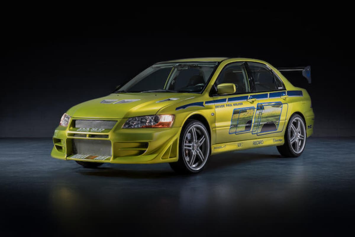 El recordado Mitsubishi Lancer Evolution VII del 2001 de Brian O’Conner (Paul Walker)