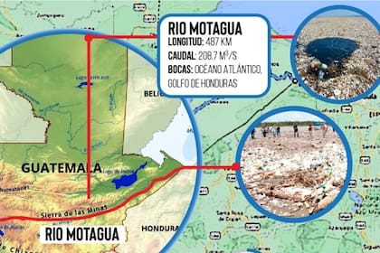 El recorrido de la basura que desemboca en las playas de Omoa