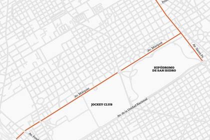 El recorrido de los colectivos en San Isidro por la Cumbre del G20