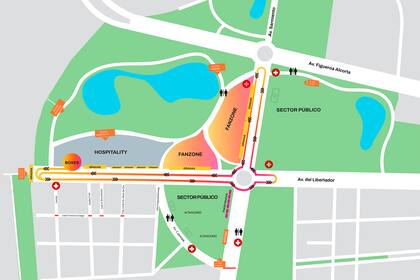 El recorrido que hará Franco Colapinto en el circuito callejero en la Ciudad de Buenos Aires