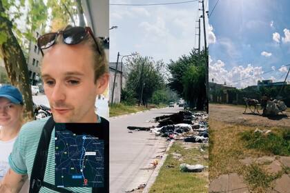 El recorrido que realizó la pareja causó alerta en los usuarios de TikTok (Captura video)