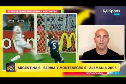 El recuerdo de Esteban Cambiasso del maravilloso gol ante Serbia, en Alemania 2006