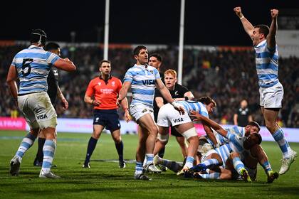 El recuerdo de un triunfo memorable: victoria de los Pumas en Christchurch, sobre los All Blacks, en agosto pasado