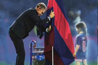 El recuerdo de Xana estuvo presente en el triunfo (Foto: @patrice.evra)