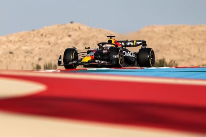 El Red Bull de Max Verstappen: el campeón de la Fórmula 1 quiere sumar el tercer título consecutivo en la máxima categoría, que este domingo efectuará la primera carrera de la temporada.