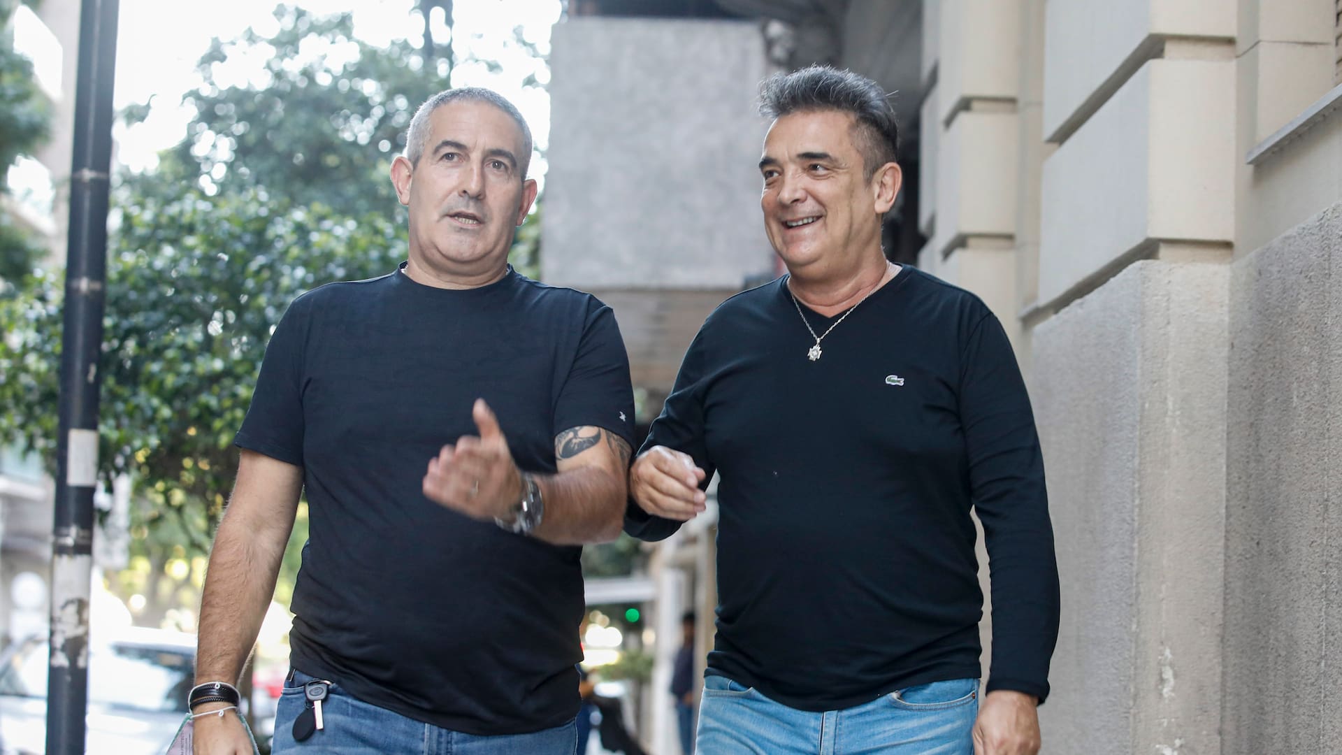 El reencuentro de Nito Artaza y Perico Pérez, a dos décadas de su lucha como líderes del movimiento de ahorristas