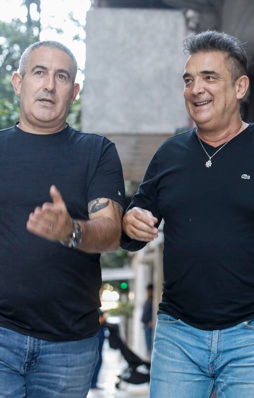 El reencuentro de Nito Artaza y Perico Pérez, a dos décadas de su lucha como líderes del movimiento de ahorristas
