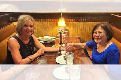 El reencuentro entre Brittain y Persaud no solo fue un cierre de ciclo para la paciente, sino también una oportunidad para la enfermera de revivir el impacto que tuvo en la vida de una persona (Foto Instagram)