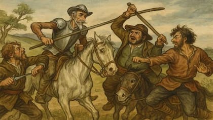 El refrán aparece por primera vez mencionado en el libro Don Quijote de la Mancha