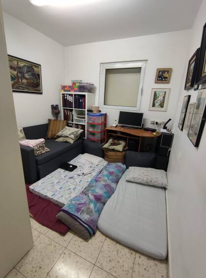 El refugio de la familia de Alan Lavintman, en Ashdod