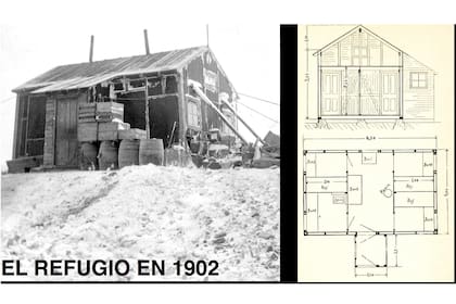 El refugio de los expedicionarios antárticos se construyó en 1902