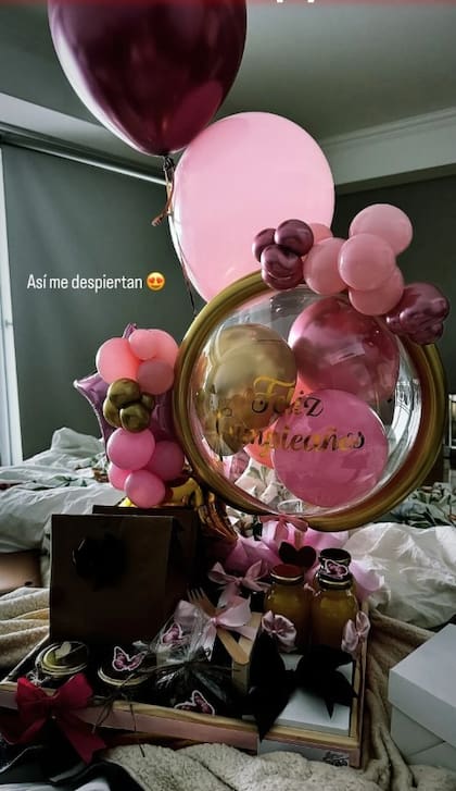 El regalo de Martín Demichelis para Evangelina Anderson