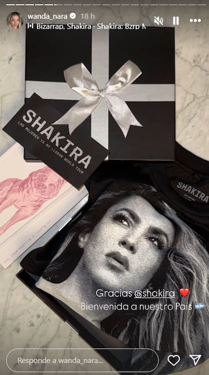 El "regalo" de Shakira a Wanda Nara que generó revuelo en las redes sociales