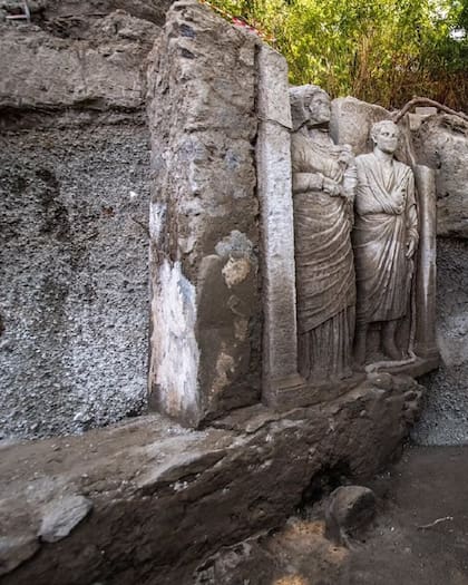 El relieve se realizó durante el período republicano tardío bajo el Imperio Romano