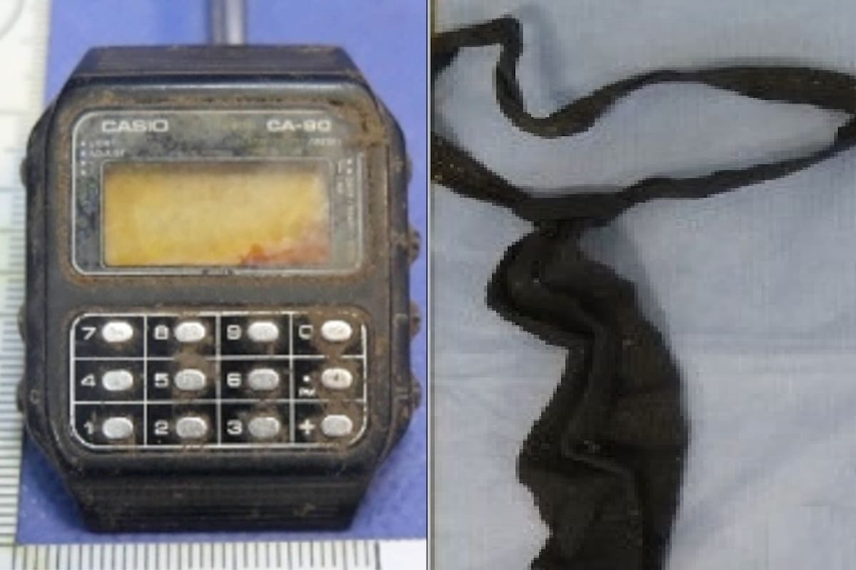 El reloj calculadora y la corbata de Diego Fernández Lima