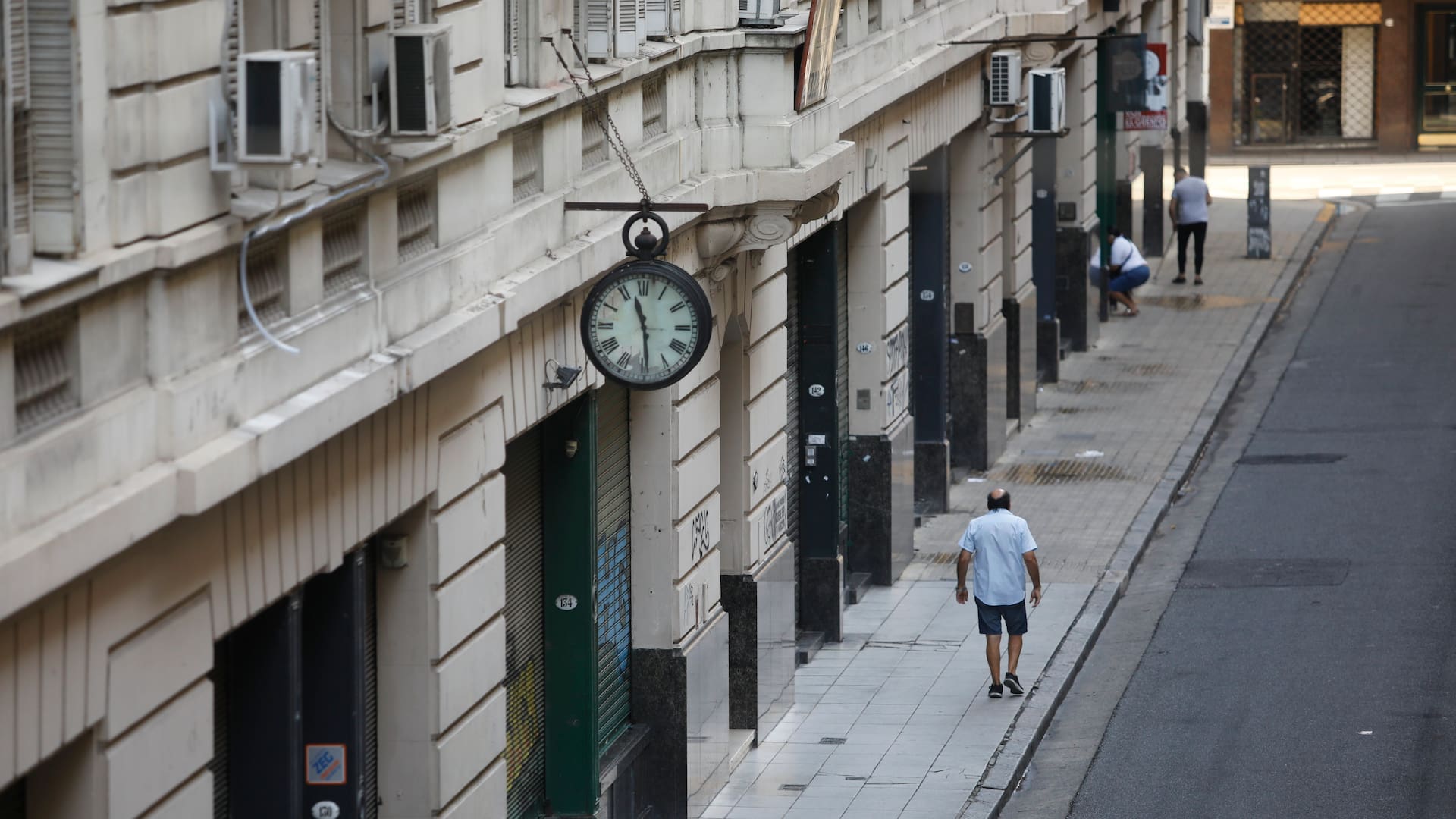 El reloj fue el puntapié de la puesta en valor del pasaje