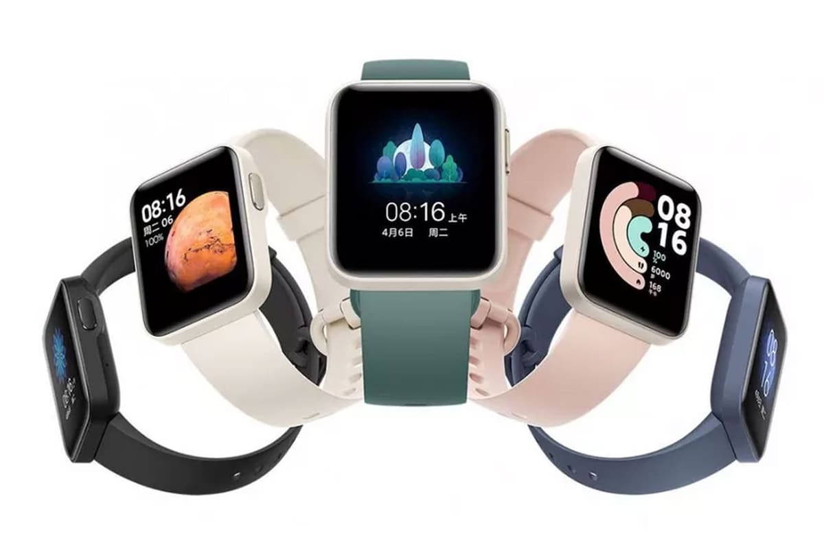 El reloj inteligente Redmi Watch apela a un diseño de caja rectangular, posee GPS y una autonomia de hasta una semana de uso