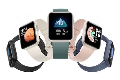 El reloj inteligente Redmi Watch apela a un diseño de caja rectangular, posee GPS y una autonomia de hasta una semana de uso