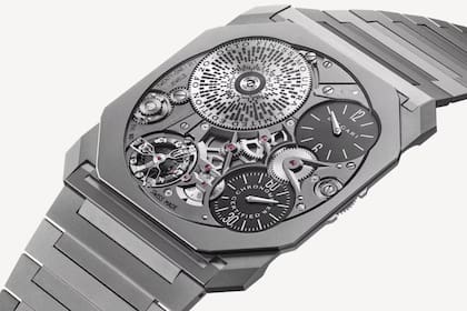 El reloj pulsera Octo Finissimo Ultra COSC de Bulgari tiene un grosor de 1,7 mm