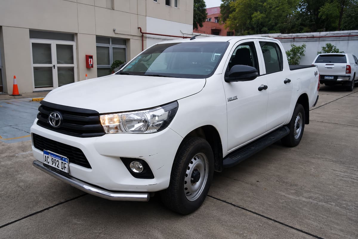 El remate cuenta con una Toyota Hilux, el auto 0km más vendido del país