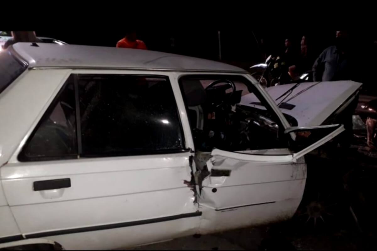 El Renault 9 donde viajaba la víctima fue embestida por la pareja que viajaba ebria