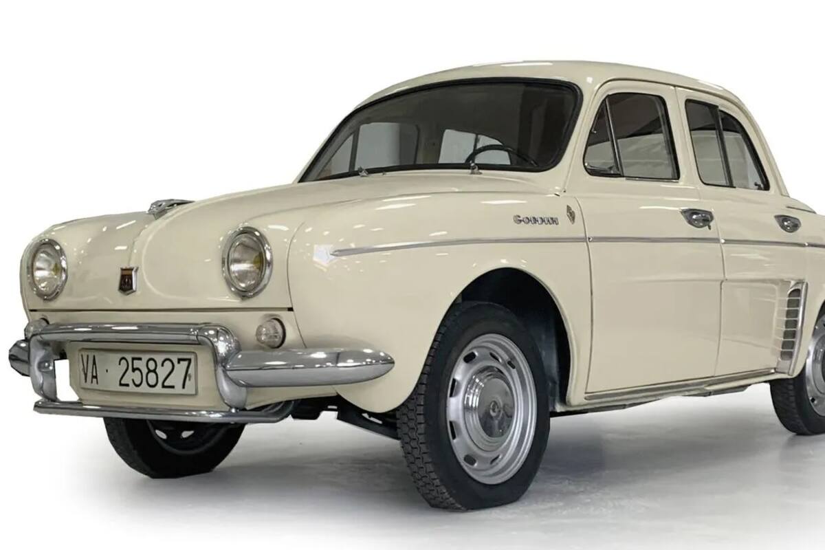 El Renault Dauphine o Gordini, como fue conocido en la Argentina