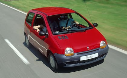 El Renault Twingo de los años 90, muy popular en la Argentina